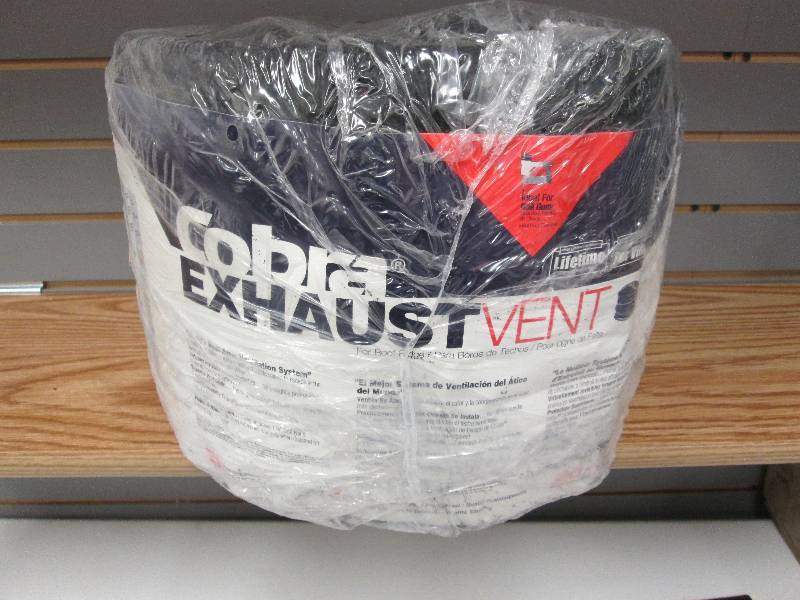 lot 46 image: Cobra Ridge Vent Exhaust Retail $49...
