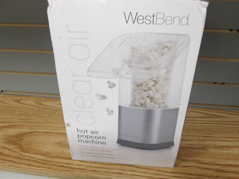 lot 47 image: West Bend ClearAir Hot Air Popcorn ...