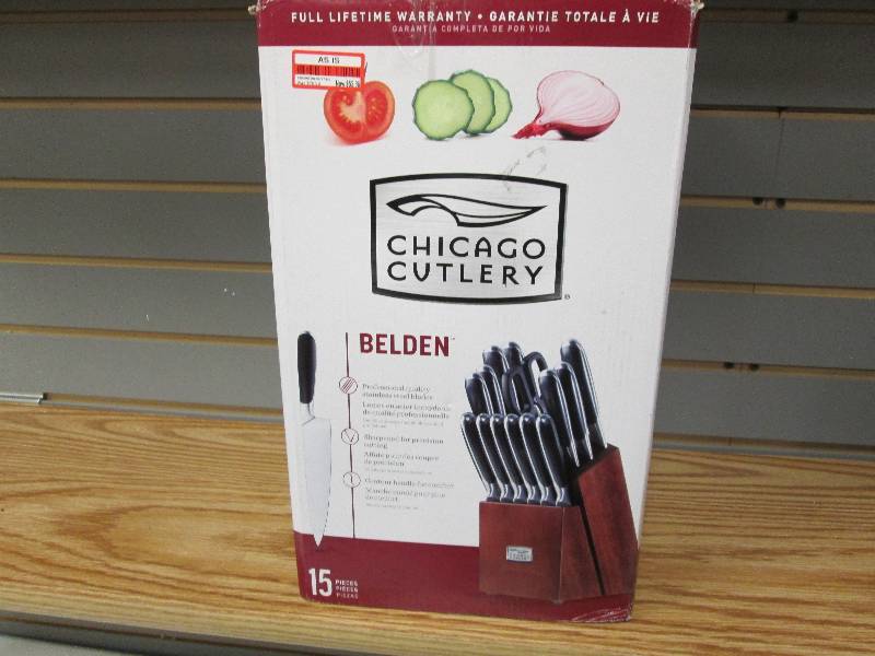lot 50 image: Chicago Cutlery Belden 15-Piece Blo...