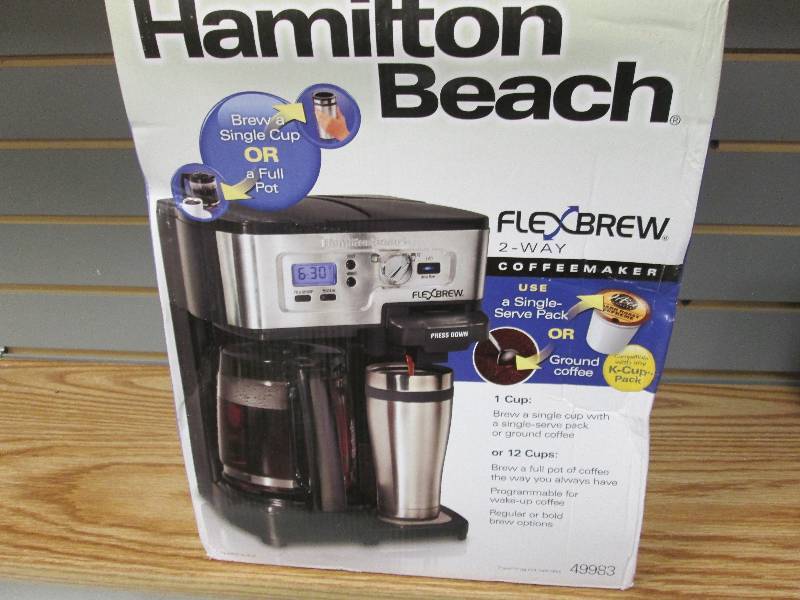 lot 84 image: Hamilton Beach Single Serve Coffee ...