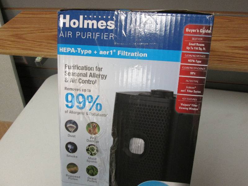 lot 115 image: Holmes Air Purifier HEPA Type   ae...