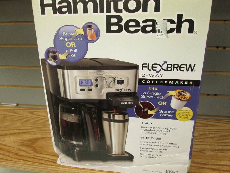lot 149 image: Hamilton Beach Single Serve Coffee ...