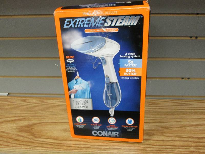 lot 168 image: Conair Extreme Steam w dual heat t...