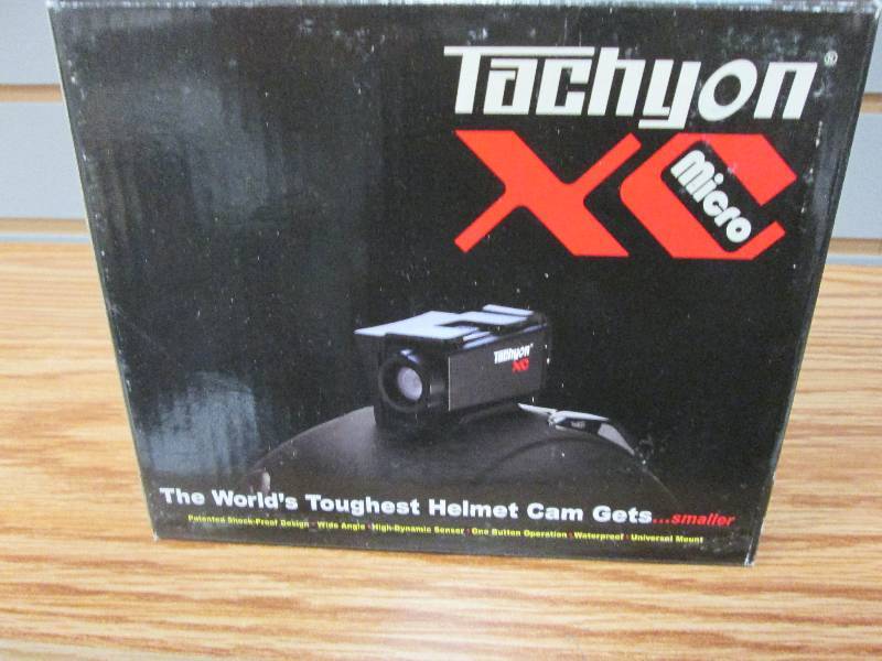 lot 174 image: Tachyon XC Micro Helmet Camera Reta...