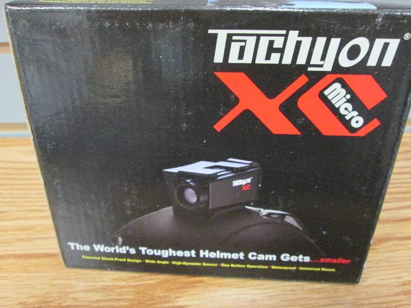 lot 175 image: Tachyon XC Micro Helmet Camera Reta...
