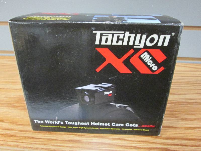 lot 179 image: Tachyon XC Micro Helmet Camera Reta...