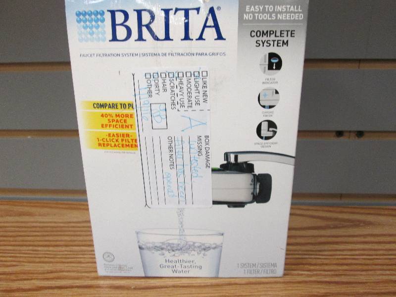 lot 195 image: Brita Faucet Filtration System- use...