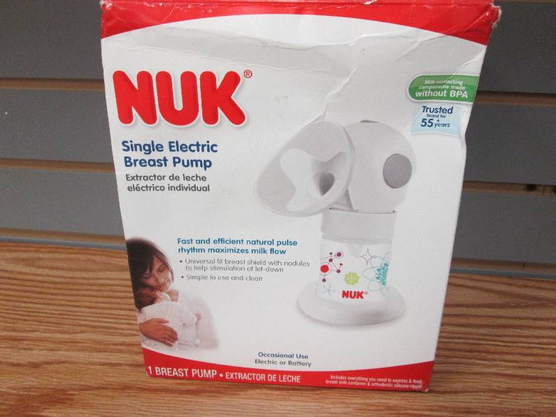 lot 197 image: Nuk Single Electric Breast Pump- mi...