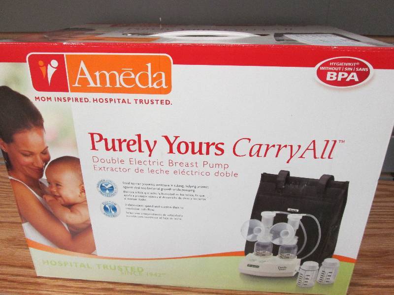 lot 215 image: Ameda Purely Yours Carry All Double...