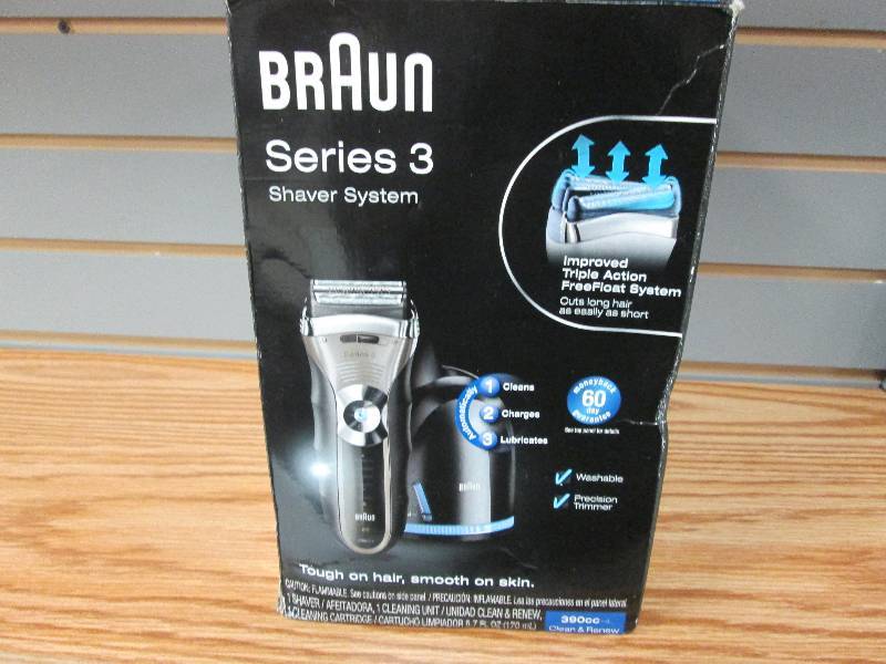 lot 222 image: Braun Series 3 Shaver System -used...