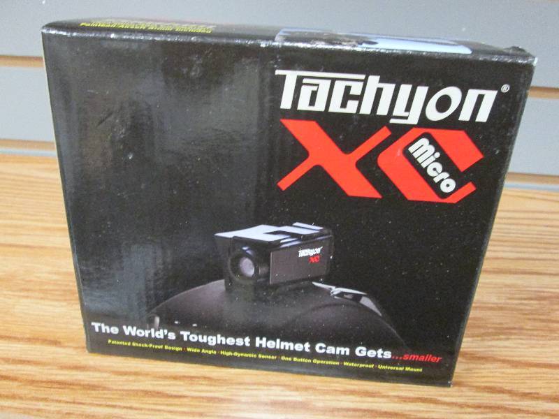 lot 223 image: Tachyon XC Micro Helmet Camera Reta...