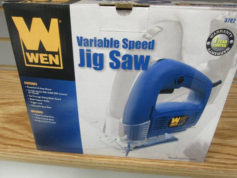 lot 227 image: Wen Variable Speed Jig Saw Retail $...