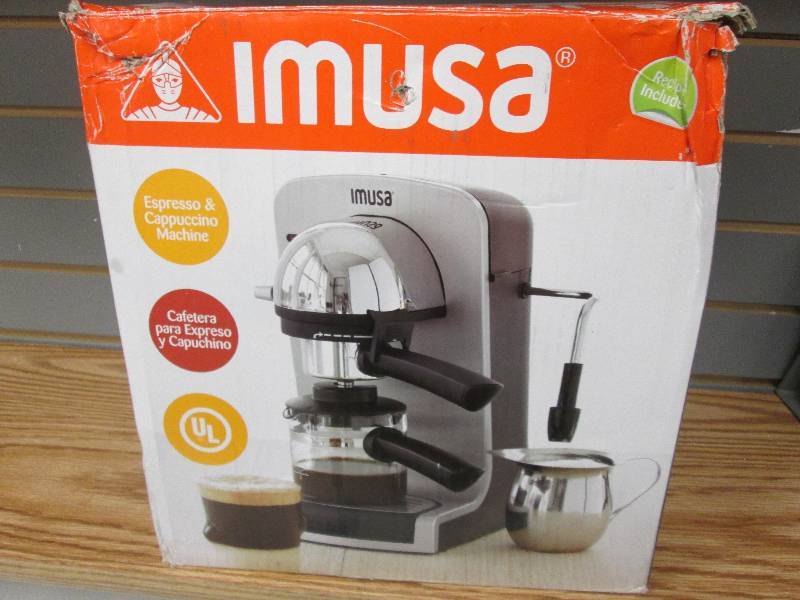 lot 229 image: Imusa Espresso & Cappuccino Machine...
