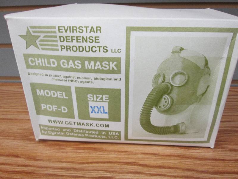 lot 293 image: Evirstar Defense Products Child Gas...