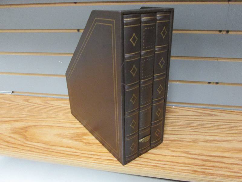 lot 345 image: Decorative Magazine Holder Retail $...