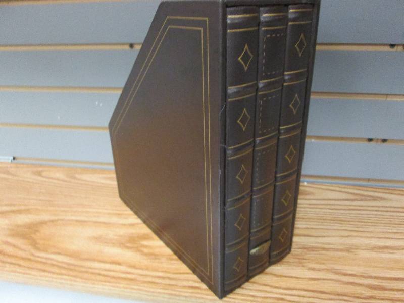 lot 352 image: Decorative Magazine Holder Retail $...