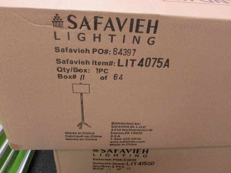 lot 360 image: Safavieh Lighting Collection Branch...