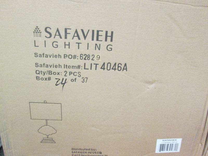 lot 383 image: Safavieh Lighting Collection Set of...