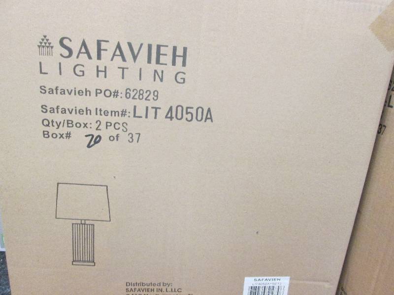 lot 384 image: Safavieh Lighting Collection Set of...
