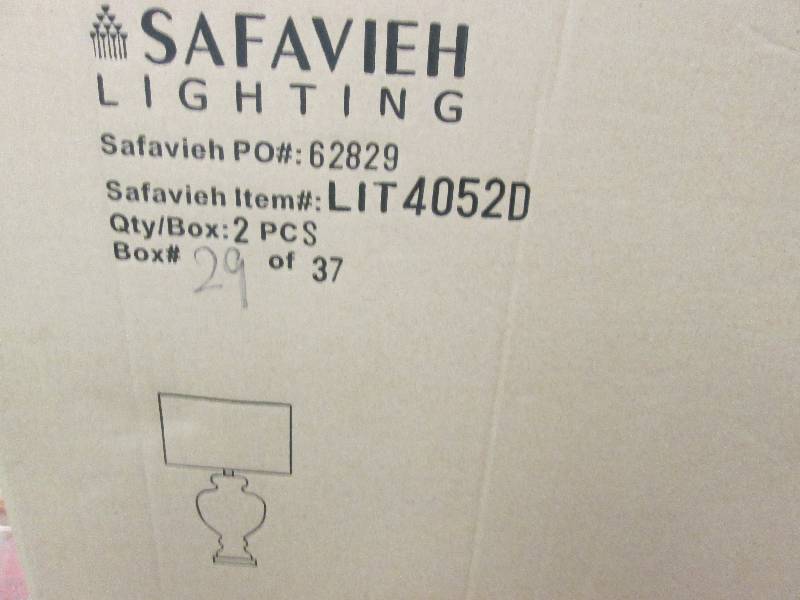 lot 385 image: Safavieh Lighting Collection Set of...