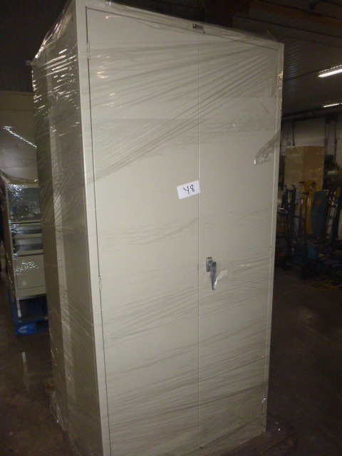 lot 48 image: 2 Metal Storage Cabinets