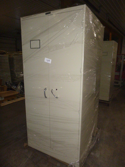 lot 49 image: 2 Metal Storage Cabinets