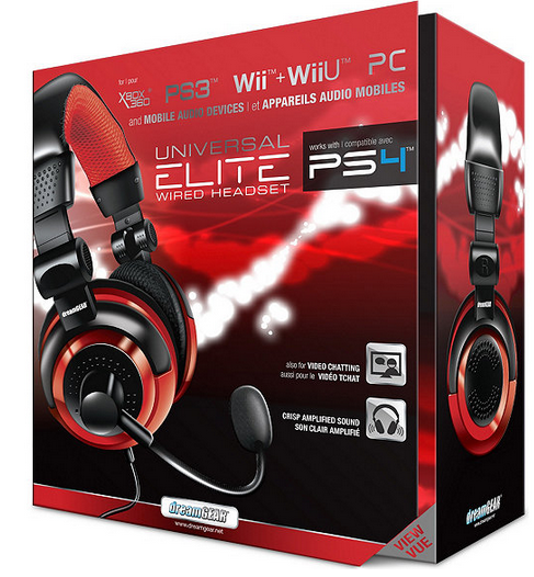 dreamGEAR Universal Elite Wired Gaming Headset