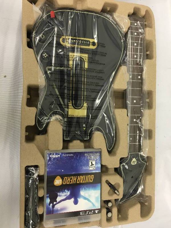 lot 85 image: PS3 Guitar Hero Live Bundle retail $140