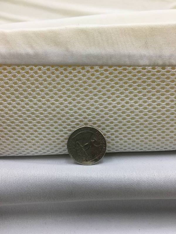 lot 92 image: Therapedic 3-Inch Luxury Quilted Deluxe Memory Foam Bed Topper size Full