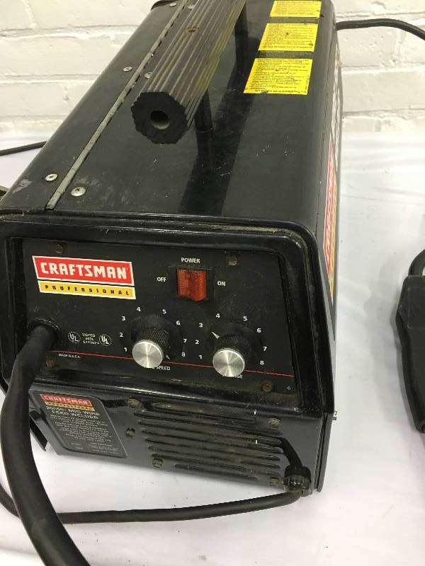 lot 93 image: HTP MIG 130 Professional Wire Feed Welder Retail $530