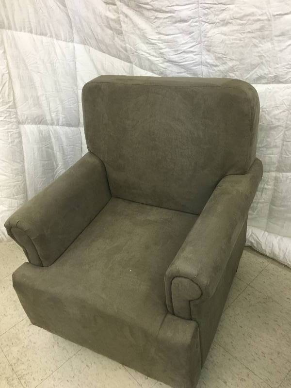 lot 153 image: ashley furniture charcoal chair