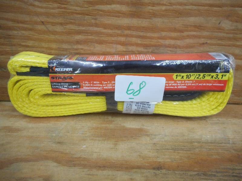 Unused Keeper 1x10 Lifting Sling ...