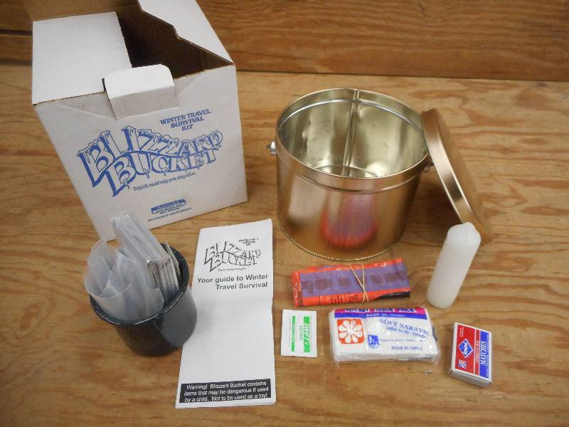 Unused Blizzard Bucket Winter Trave...