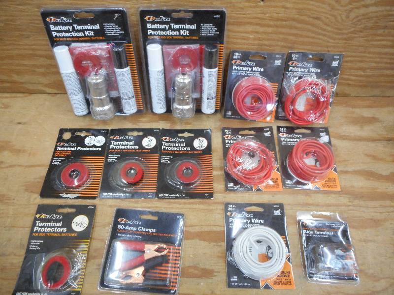 Box Of Unused Battery Terminal Pro...