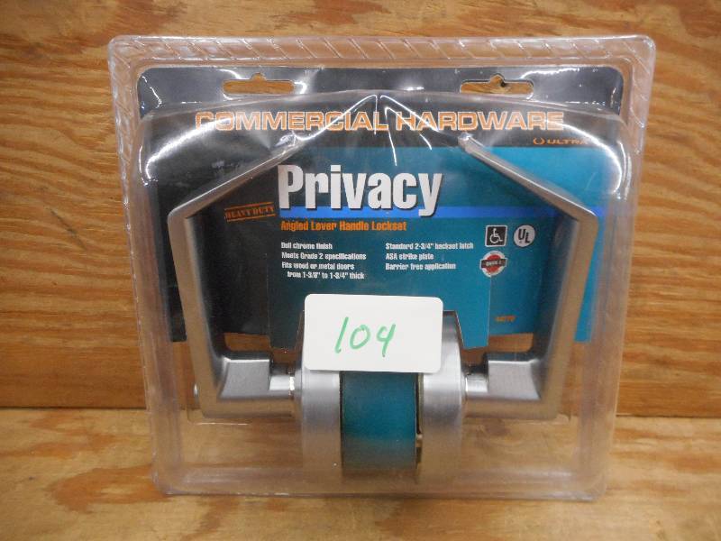 Unused Commerical Privacy Stainless...