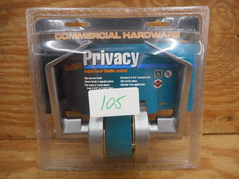 Unused Commerical Privacy Stainless...
