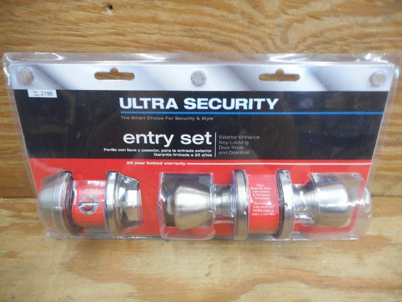 Unused Ultra Security Entry Door Kn...