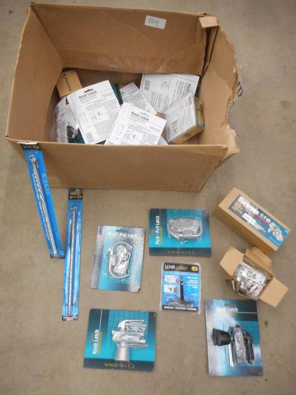 Box Of Assorted Unused Ultra Door L...