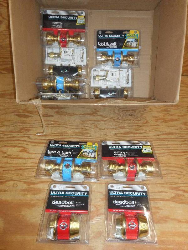Box Of Assorted Unused Ultra Door K...