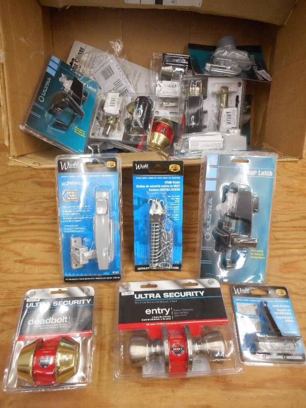 Box Of Assorted Unused Ultra Door K...