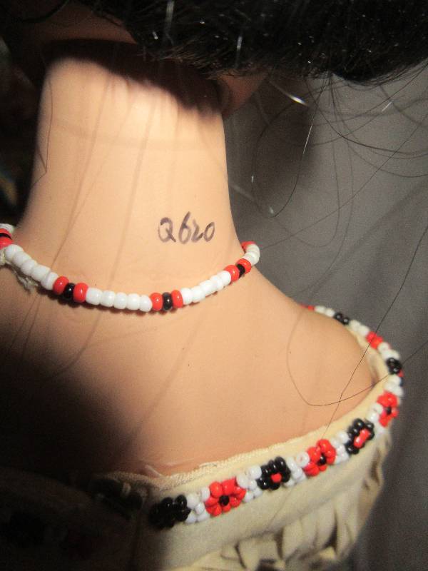 lot 5 image: PORCELIAN INDIAN DOLL