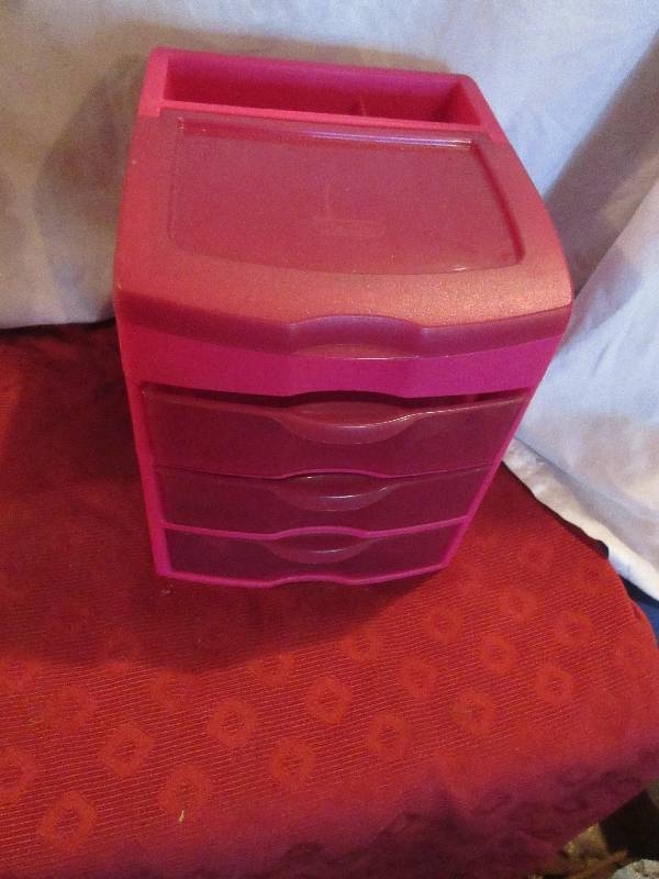 lot 50 image: 3 DRAWER STORAGE CONTAINER