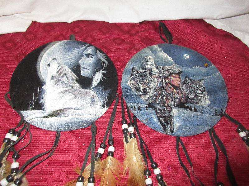 lot 56 image: 2 DREAM CATCHERS