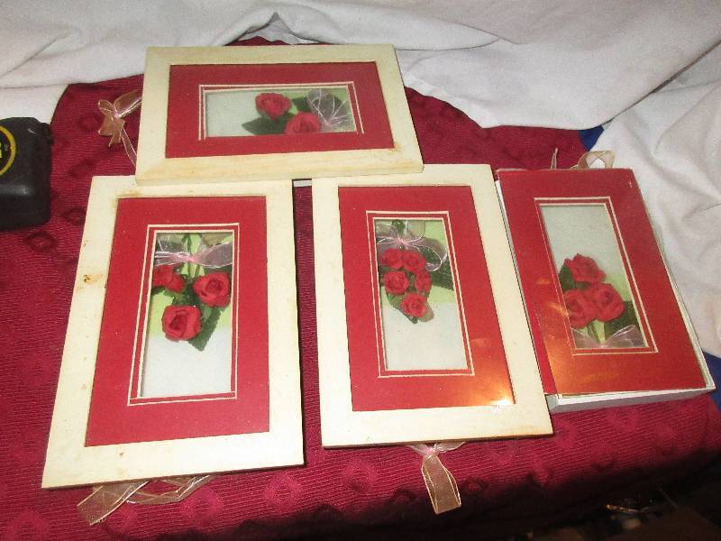 lot 68 image: SET OF 4 COLLECTIBLE PICTURE BOXES