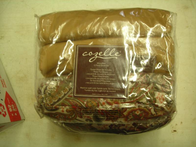 Cozelle 12 Piece Queen Sheet Set
