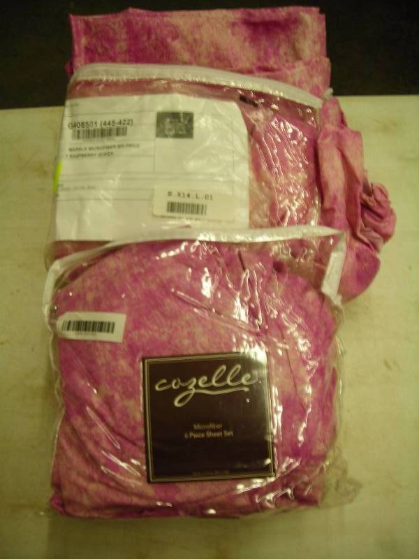 2-Cozelle 6 Piece Queen Sheet Sets