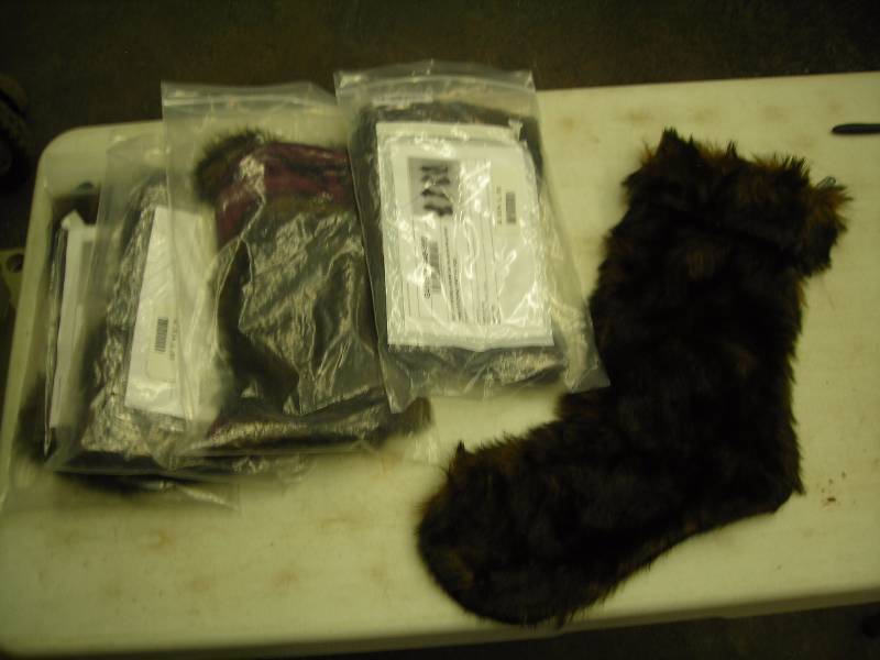 5-Faux Fur Stockings