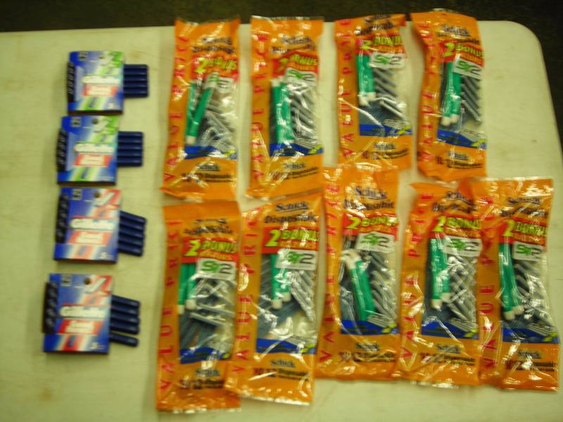 Large Lot Of Disposable Razors