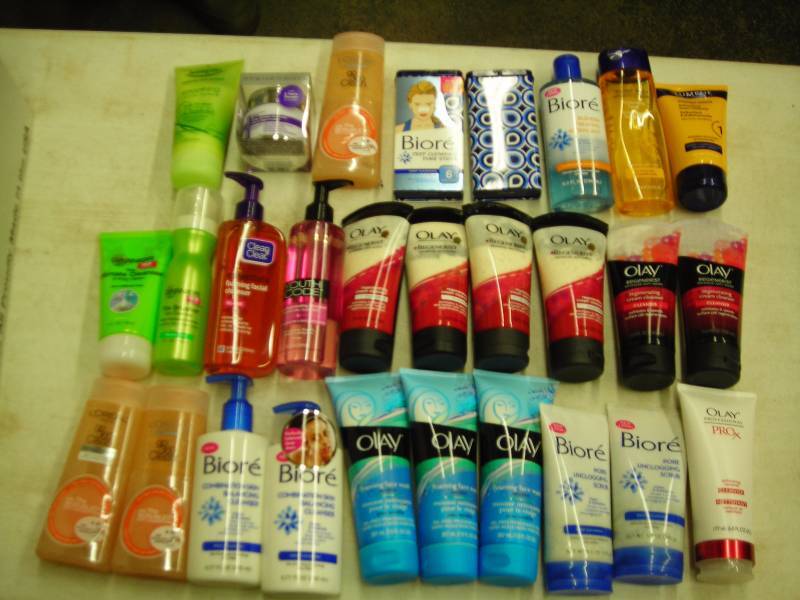 Assortment Of New Face Wash