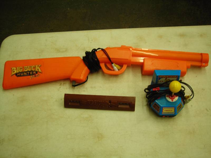 Big Buck Hunter & Ms Pac- Man TV Games